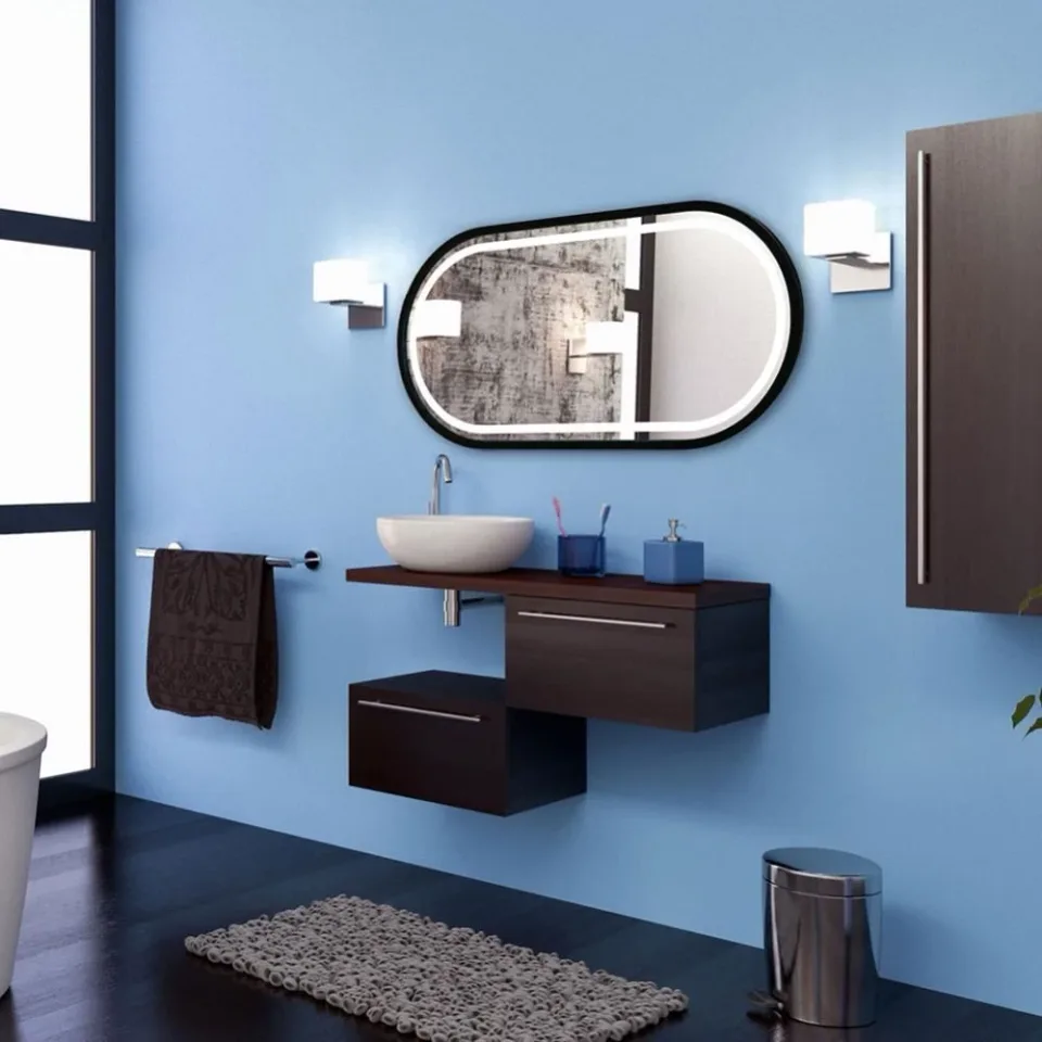 Зеркало Silver Mirrors Виола-лофт 50*100 с Led-подсветкой сенсорный выключатель