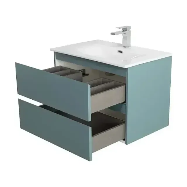 Комплект мебели BelBagno Крафт (Kraft) 60 голубой матовый (раковина BB-8099-60)