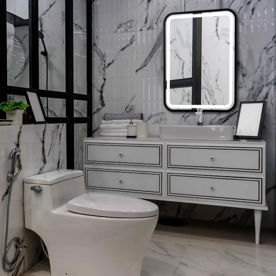 Зеркало Silver Mirrors Мальта-лофт 60*80 с Led-подсветкой сенсорный выключатель