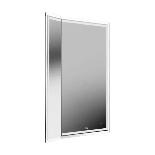Зеркало Kerama Marazzi Tecno M 65 с поворотной секцией, подсветкой и функцией антизапотевание