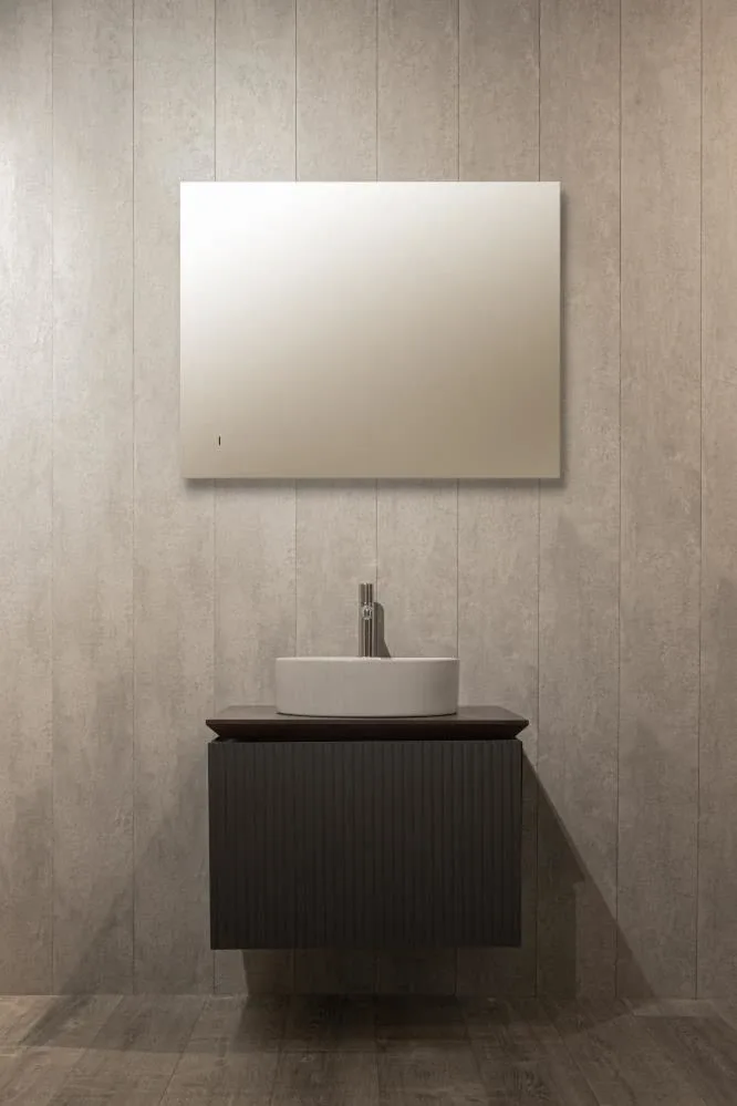 Зеркало Silver Mirrors Daster 70*90 с интерьерной Led-подсветкой инфракрасный выключатель