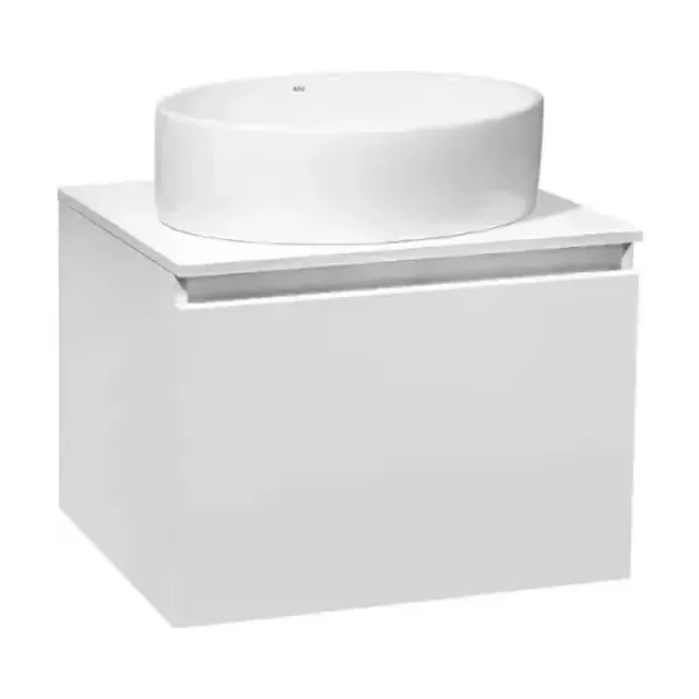 Тумба с раковиной Runo Бари 60 (раковина Ovale 50*36)
