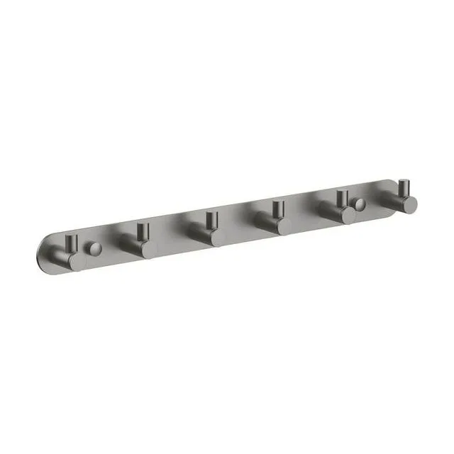 AQ4124BGM ЕВРОПА планка с 6 крючками, оружейная сталь