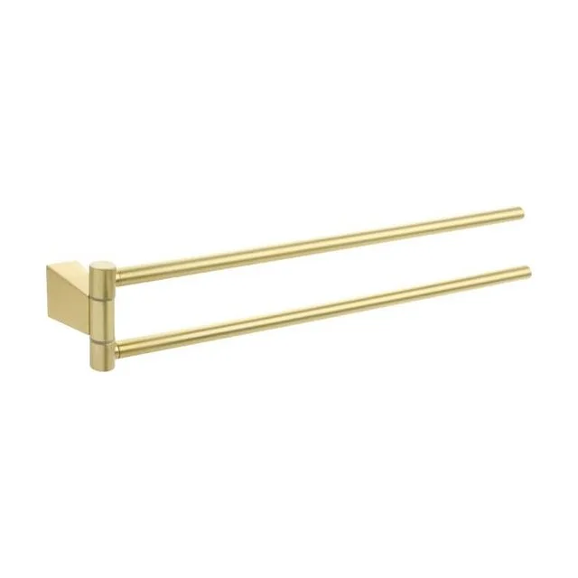 Полотенцедержатель рога 2-ой Fixsen Trend Gold FX-99002A