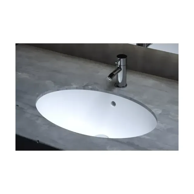 Встраиваемая раковина Salini Marea 12 S-Sense 56,5*39,5 белая матовая