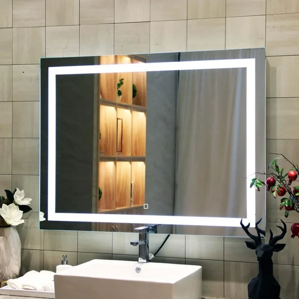 Зеркало Silver Mirrors Ливия 100*80 с Led-подсветкой сенсорный выключатель