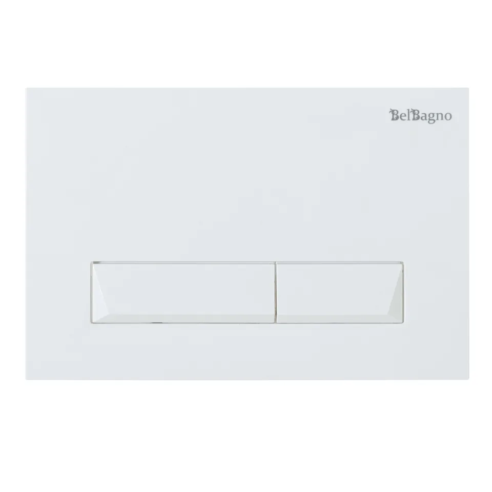 Кнопка смыва BelBagno MARMI BB009-MR-BIANCO, цвет-белый