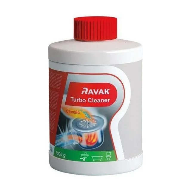Средство для очистки сифонов Ravak Turbo Cleaner, 1000 г (X01105)
