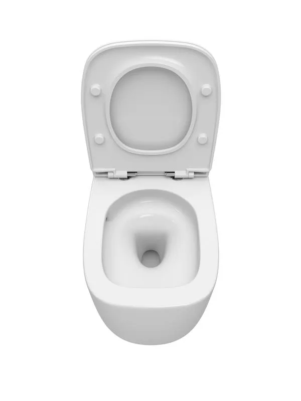 Унитаз подвесной безободковый с сиденьем CEZARES COMFORT CZR-380-TH-TOR/SC