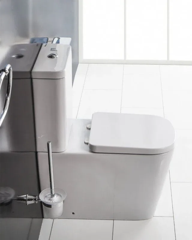 Унитаз-компакт BelBagno Албано (Albano) BB120CPR безободковый,горизонтальный выпуск,с крышкой-сиденьем BB120SC