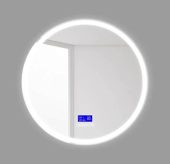 Зеркало BelBagno SPC-RNG-800-LED-TCH-RAD 80 с блютуз,радио,цифровым термометром