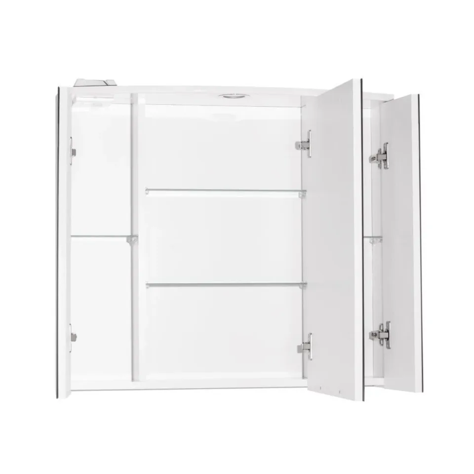 Зеркало-шкаф Style Line Жасмин-2 80/С Люкс с Led-подсветкой