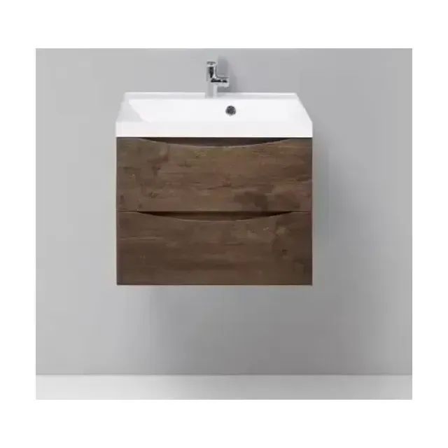Тумба с раковиной BelBagno Марино-H60 (Marino-H60) 60 темный дуб