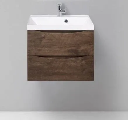 Тумба с раковиной BelBagno Марино-H60 (Marino-H60) 60 темный дуб