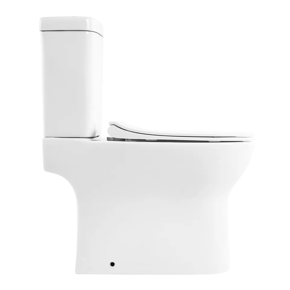 Унитаз-компакт безободковый BelBagno STEAM BB130CPR/BB130SC