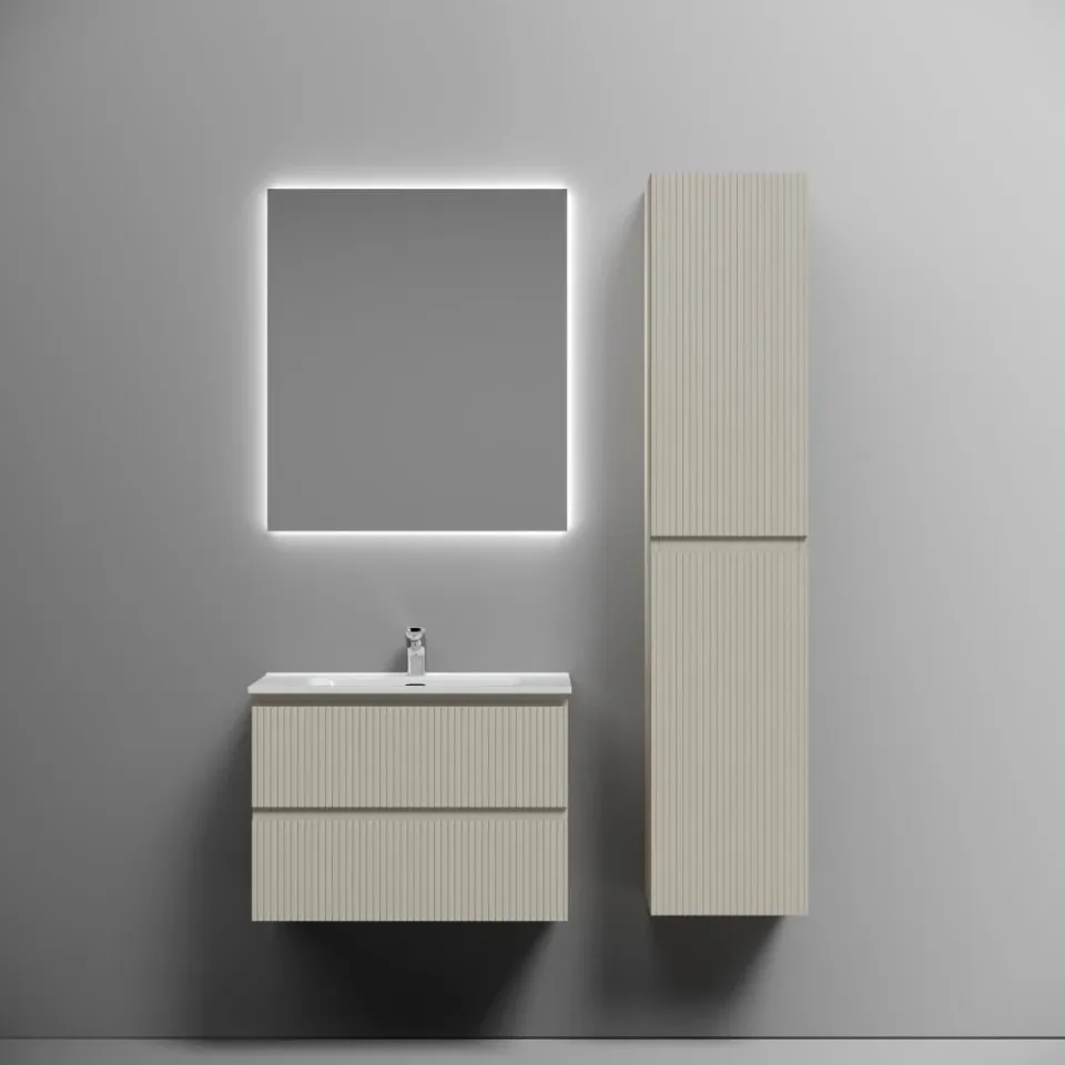 Тумба под раковину Sancos Сноб Т/Snob T 70 Beige Soft