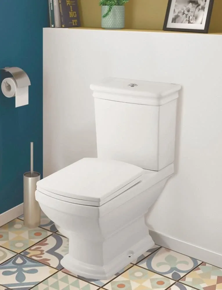 Унитаз-компакт Creo Ceramique Orleans 41,5*66,5 с крышкой-сиденьем микролифт