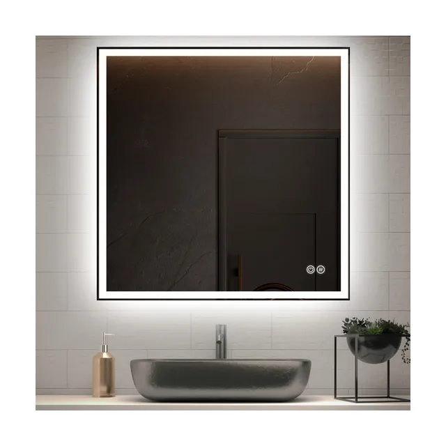 Зеркало с подсветкой Vincea VLM-3VN7007-2 70x70 с антизапотеванием