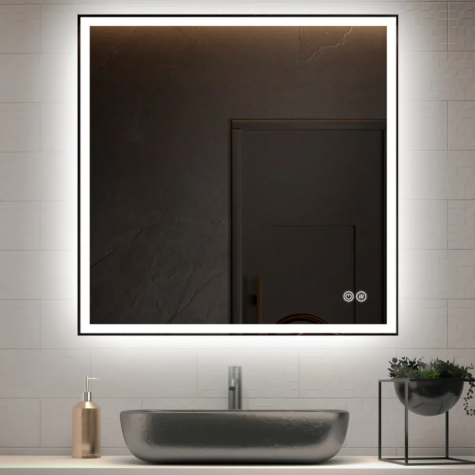 Зеркало с подсветкой Vincea VLM-3VN7007-2 70x70 с антизапотеванием