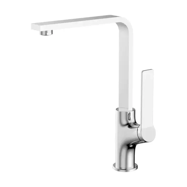 Смеситель для кухонной мойки Azario VISE керамический картридж, хром (AZ-VQQ568330C)