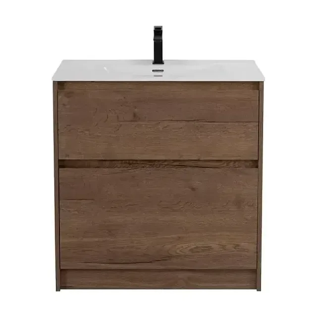 Тумба с раковиной BelBagno Крафт (Kraft) 100 табачный дуб (раковина Love LOV-1000-LVB 101*46*15)