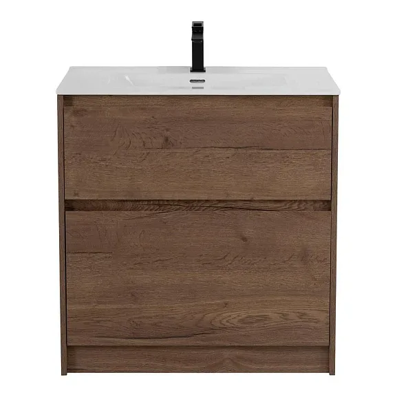 Тумба с раковиной BelBagno Крафт (Kraft) 100 табачный дуб (раковина Love LOV-1000-LVB 101*46*15)