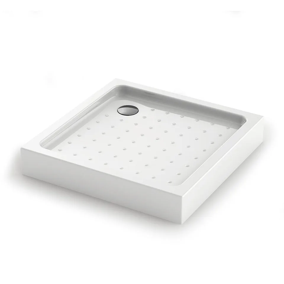 Душевой поддон Veconi TZ-52 80×80×15 см квадратный TZ52-80-C5