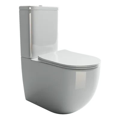 Унитаз напольный с бачком Ceramica Nova Мия (Mia) CN1801 белый с сиденьем микролифт смыв воронка-водоворот