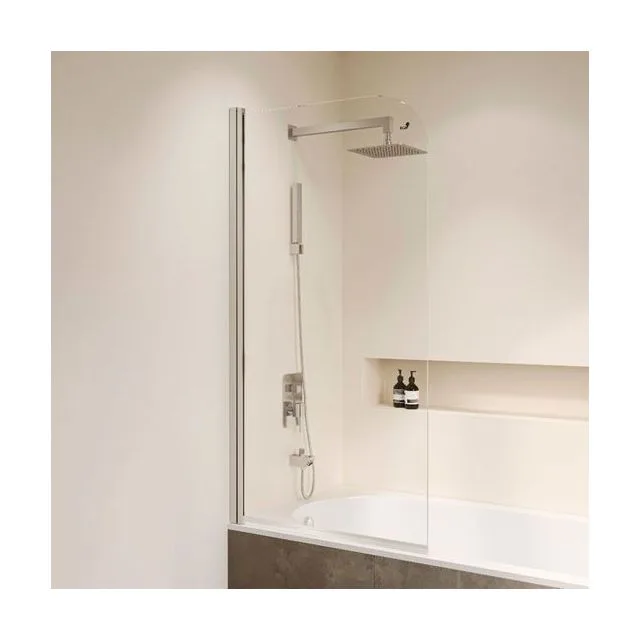 Шторка на ванну RGW SC-109 (H-1400) — 700, прозрачное, профиль хром