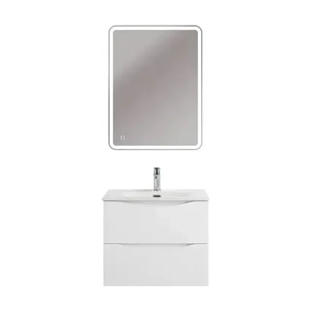 Комплект мебели BelBagno Марино-Кер-Мини (Marino-Cer-Mini) 60 белый матовый
