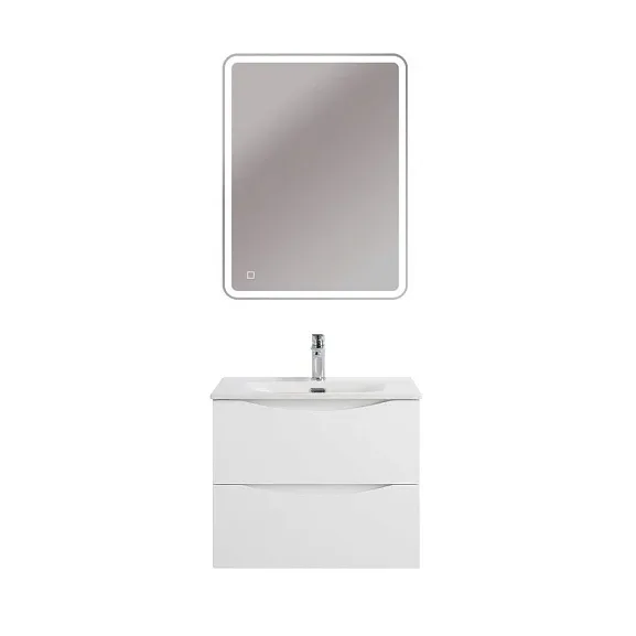 Комплект мебели BelBagno Марино-Кер-Мини (Marino-Cer-Mini) 60 белый матовый