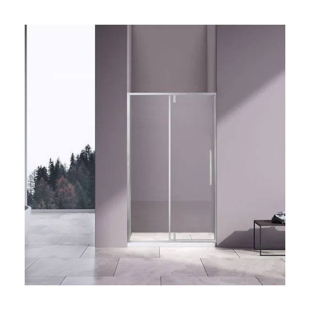 Душевая дверь Vincea Слим-Н (Slim-N) VDP-4SN110CL 110х195 стекло прозрачное 6 мм профиль хром
