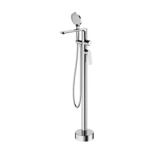 Напольный смеситель Cezares Комфорт (Comfort) COMFORT-VDP-01 хром