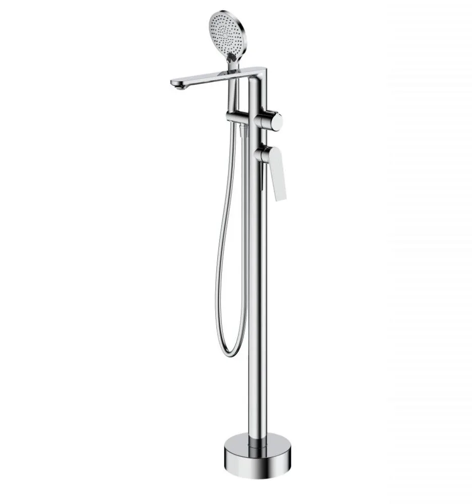 Напольный смеситель Cezares Комфорт (Comfort) COMFORT-VDP-01 хром