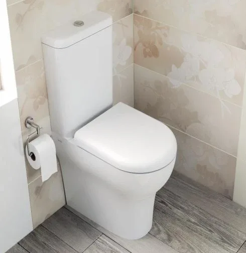 Унитаз-компакт Vitra Zentrum 35,5*61 безободковый с крышкой-сиденьем микролифт