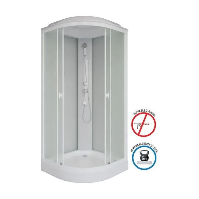 Душевая кабина Niagara Promo P100/13/MT (100х100х215)