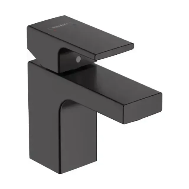 Смеситель Hansgrohe Vernis Shape 71567670 для раковины черный матовый