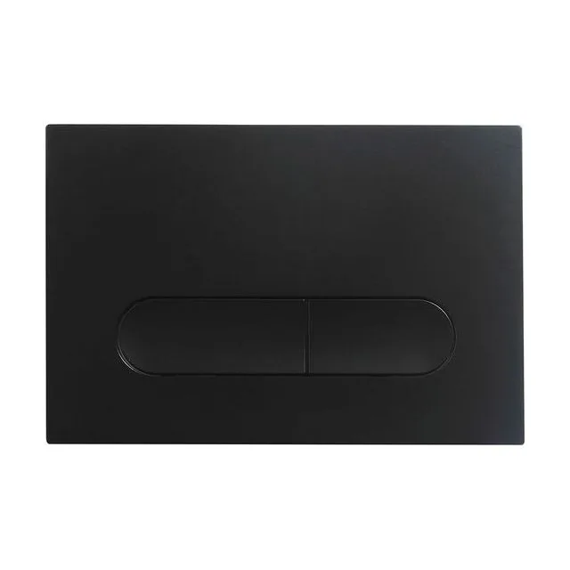 Кнопка смыва Veconi FLUSH V3, FLV3-B, 240х162х9, пластик, черный матовый