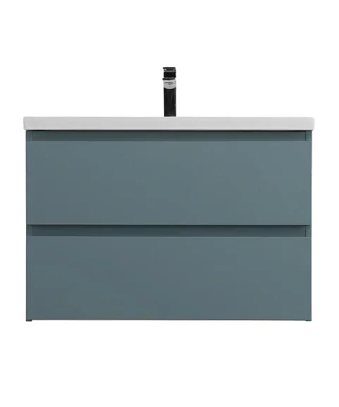 Тумба с раковиной BelBagno Крафт (Kraft) 75 голубая матовая