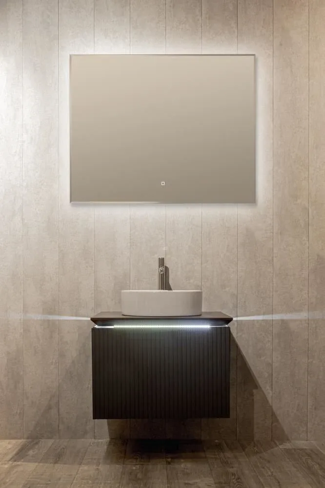 Зеркало Silver Mirrors Алмина 100*80 с Led-подсветкой сенсорный выключатель