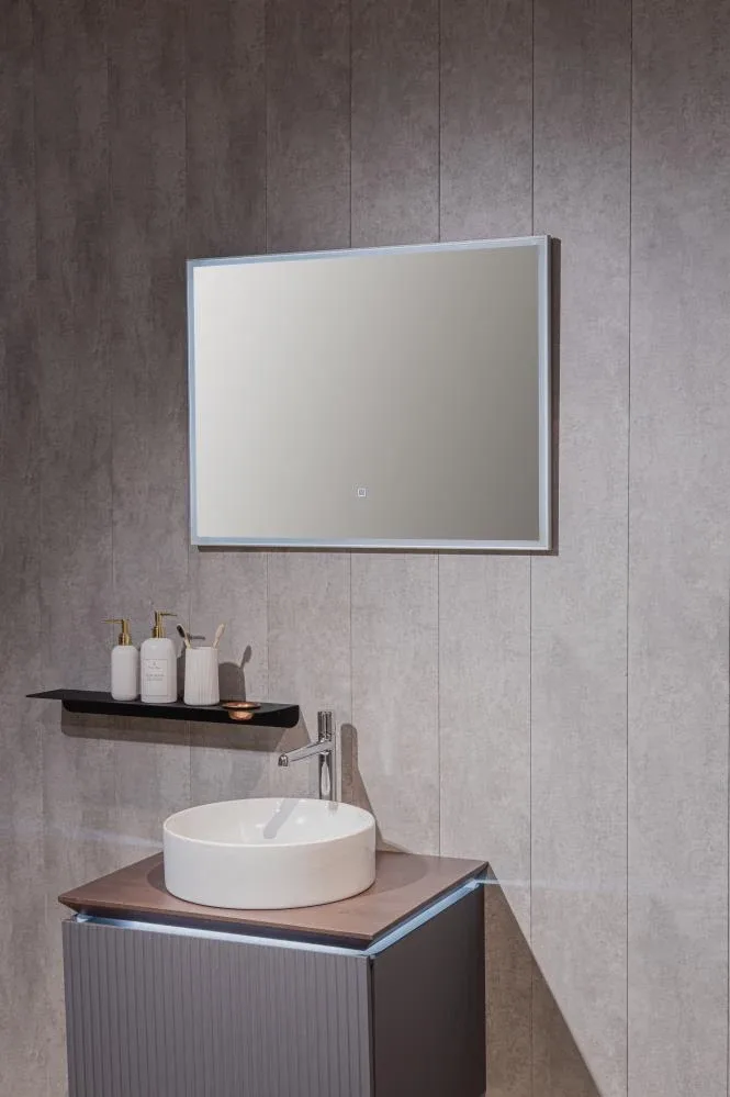 Зеркало Silver Mirrors Сантана 80*60 с Led-подсветкой сенсорный выключатель