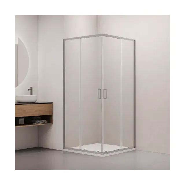 Душевой уголок RGW CL-34S NEW — 900x900, прозрачное, профиль матовый хром