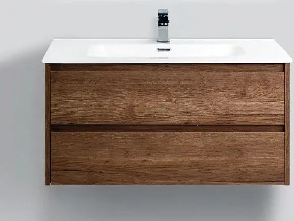 Тумба с раковиной BelBagno Крафт (Kraft) 100 табачный дуб