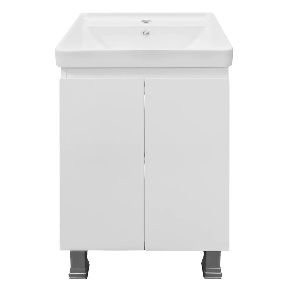 Комплект Тумба Azario Мила 50/Н напольная с раковиной Монте 50 CS00097990