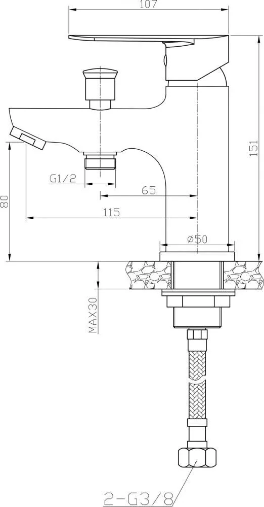 Смеситель на борт ванны Agger Splendid A0902500
