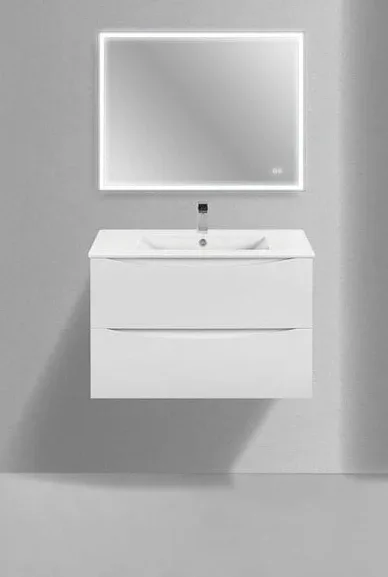 Комплект мебели Vincea Миа (Mia) Слим (Slim) 80 белый глянец
