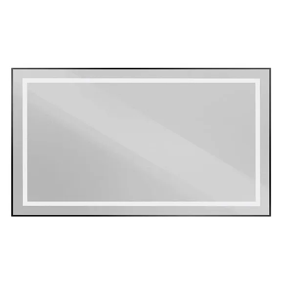 Зеркало BelBagno Крафт (Kraft) SPC-KRAFT-1400-800-SENS-NERO 140*80 черное с Led-подсветкой