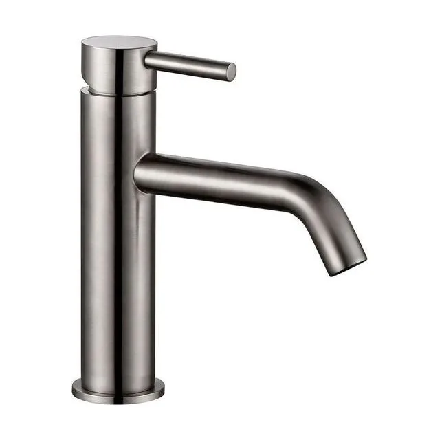Смеситель AQUAme Сиена (Siena) AQM6210GM для раковины металл