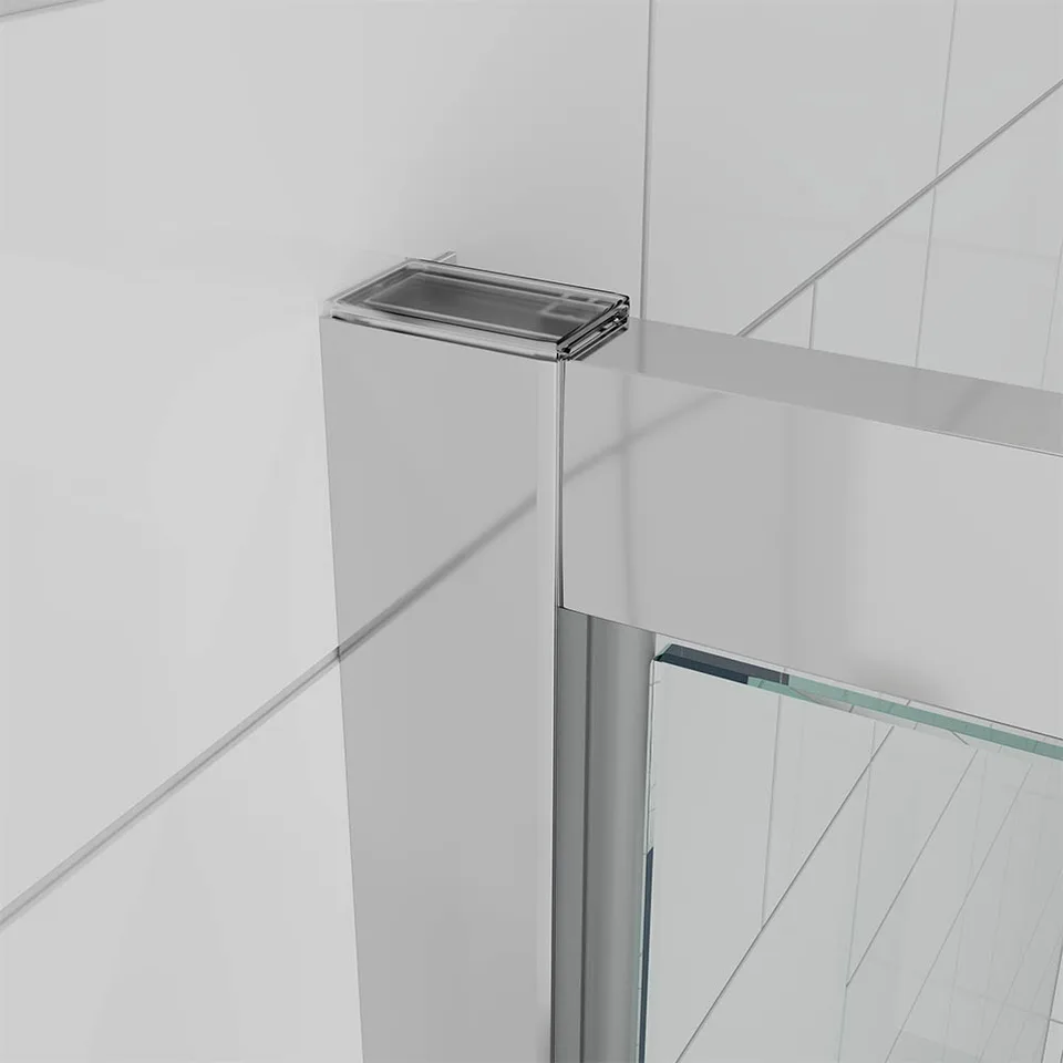 Боковая панель Veconi Ottimo SP CH, 700х1900 хром, стекломатовое