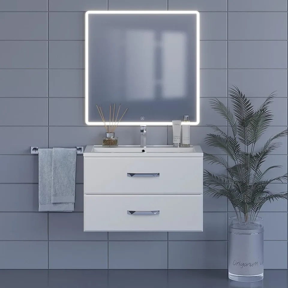 Зеркало Uperwood Foster 80 с Led подстветкой, сенсорный выключатель